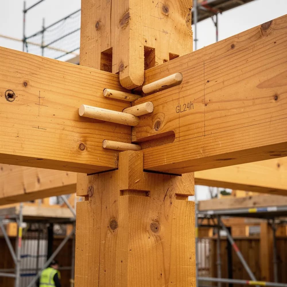 Каркас GL24h в процессе сборки